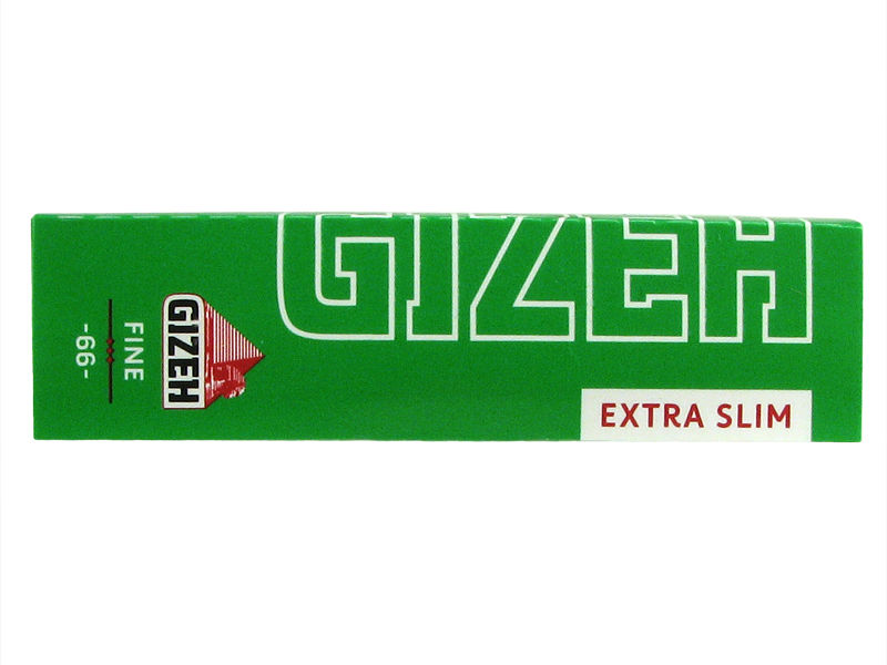    Gizeh Green Extra Slim (1*66)