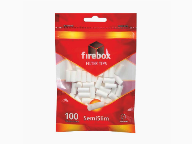  c Firebox Filter Tips Semislim 100 (7 x 15)
