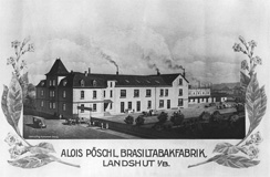 Alois Poschl Tobacco factory, 1912