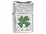  Zippo Classic (24699) Shamrock Design