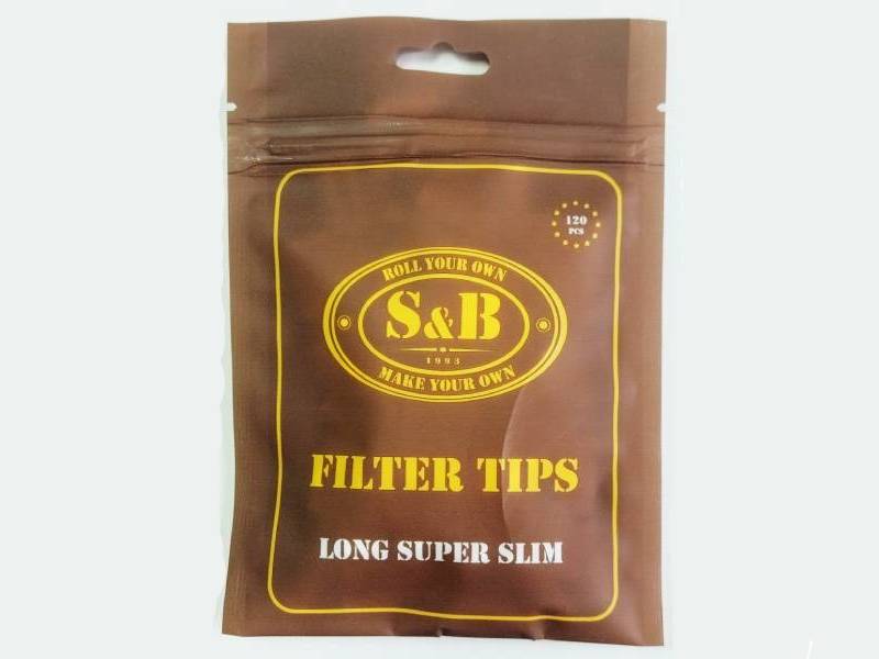 Фильтр cигаретный S&B Super Slim 5,3*15мм (120/20/8)